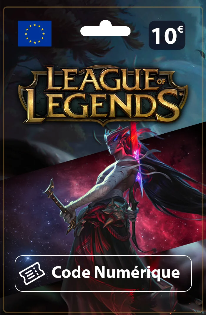 Carte Cadeau League of Legends 10€ — Riot Points EU