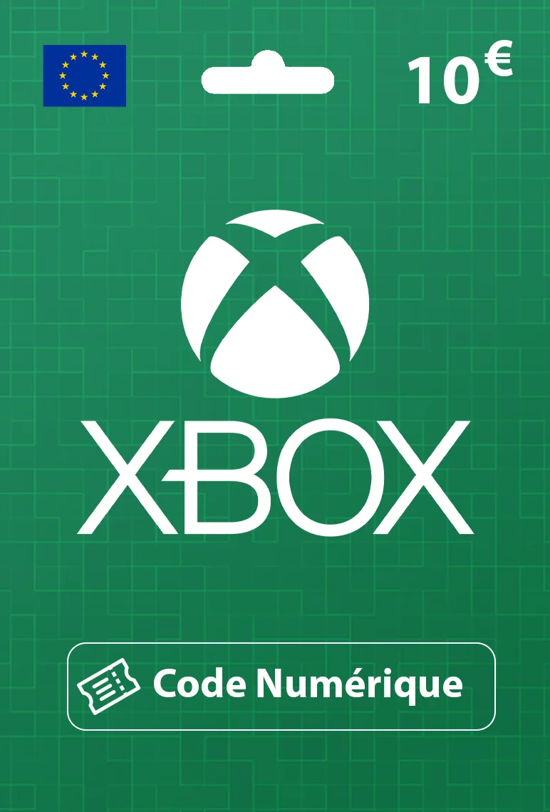 Carte Cadeau Xbox 10€ – Europe