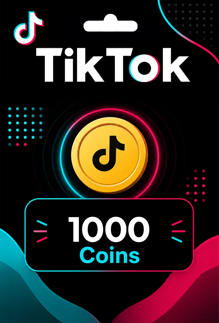 Recharge TikTok 1000 Coins