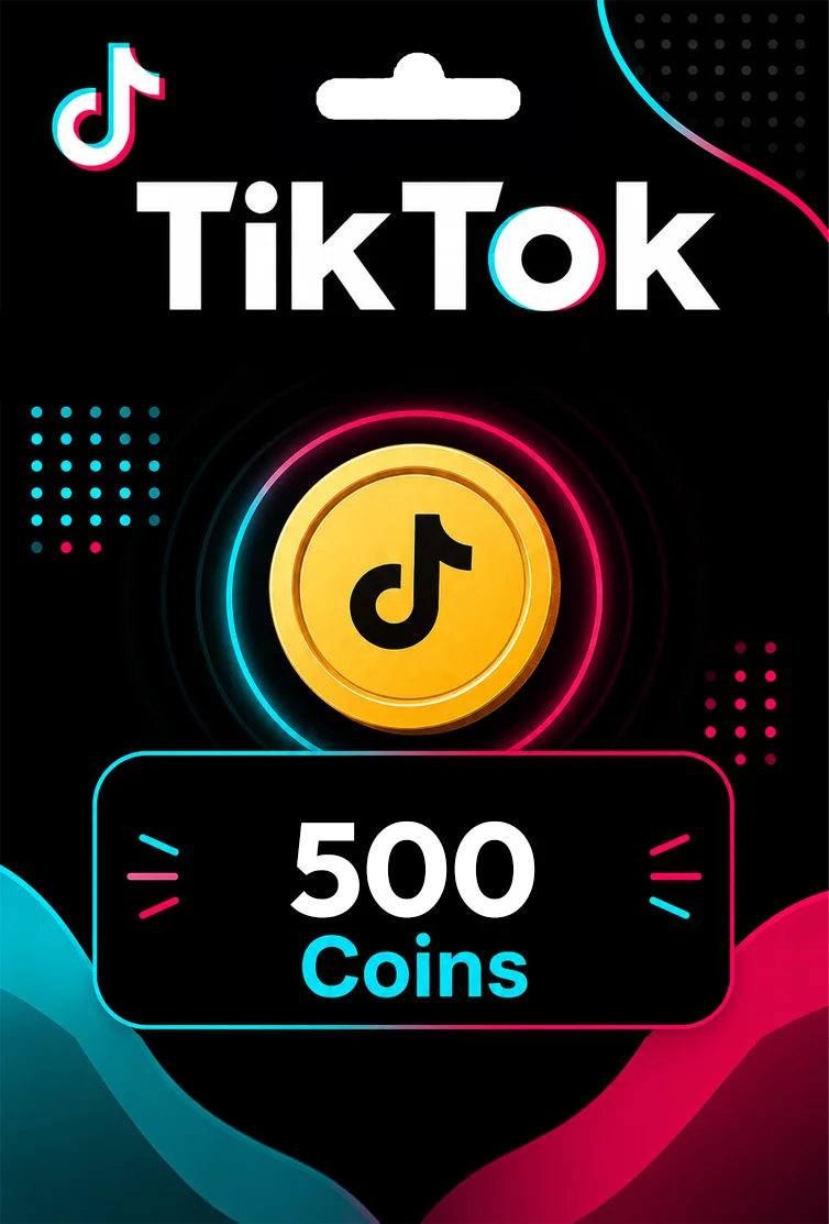 Recharge TikTok 500 Coins