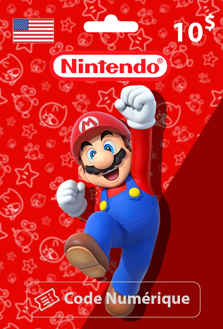 Nintendo eShop Gift Card 10$ (USA)