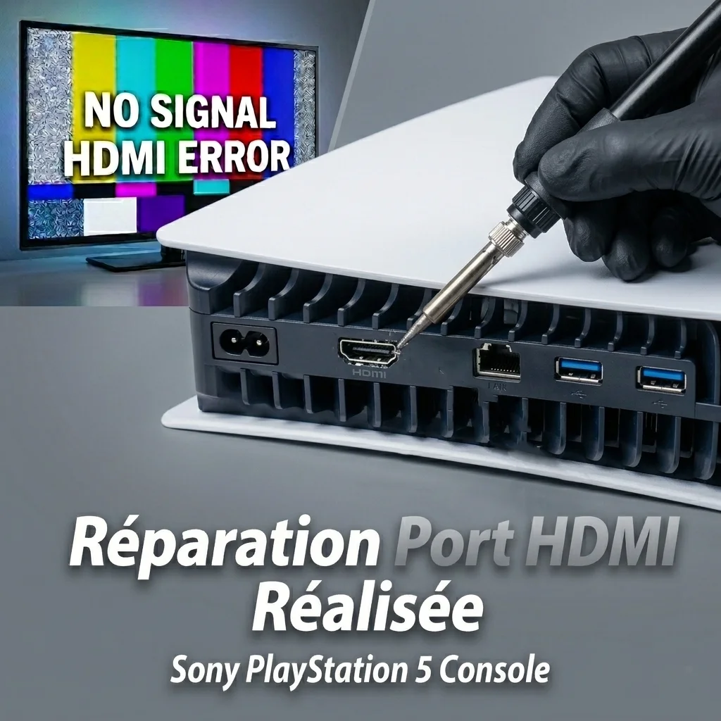 Réparation Port HDMI PlayStation 5
