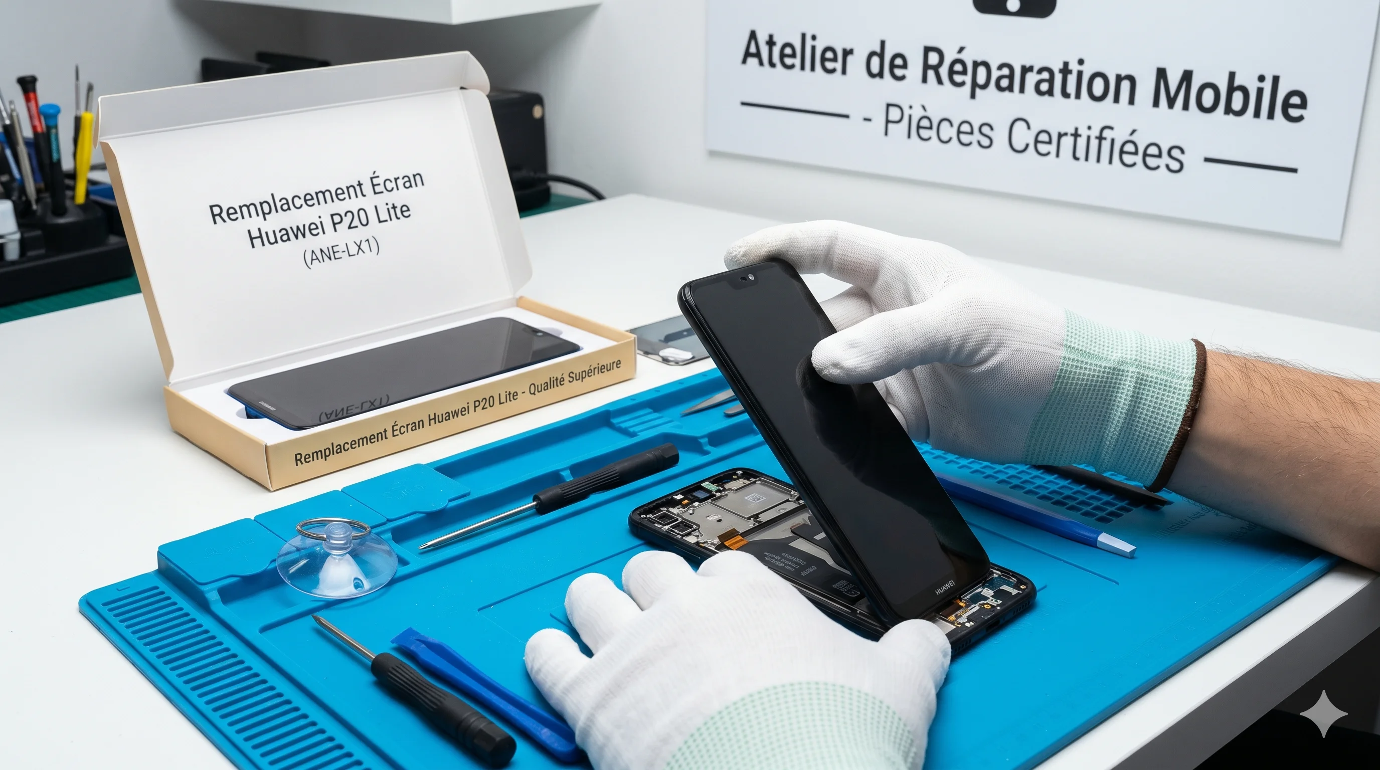 Remplacement Écran Huawei P8 Lite — Qualité Standard